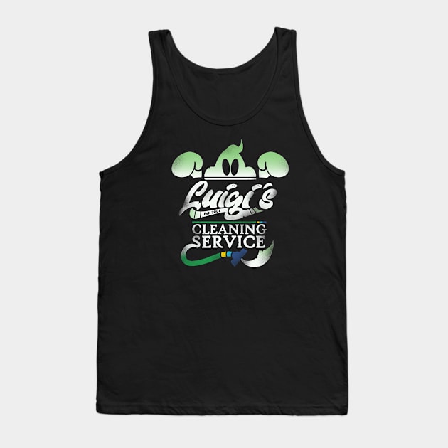 Italian Cleaning Service Tank Top by YukiGoomba